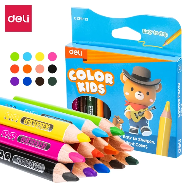 Deli Color Pencil 12 Colors | EC134-12