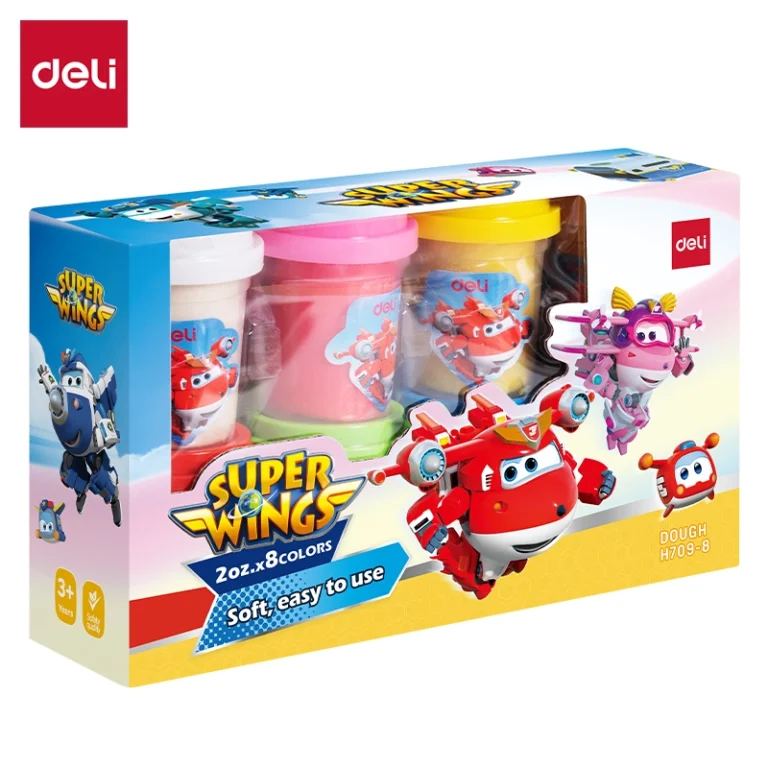 Deli Modeling Clay 8 Colors | EH709-8