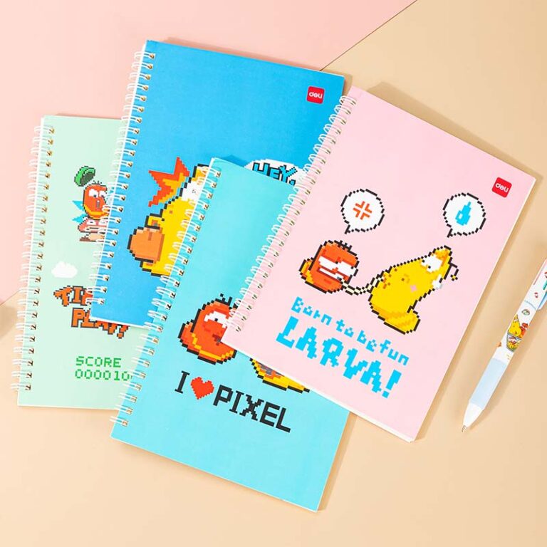 Deli A5 Spiral Notebook 60 sheets 297×210 70gsm