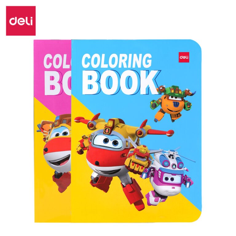 Deli Coloring Book A4 12 Sheets