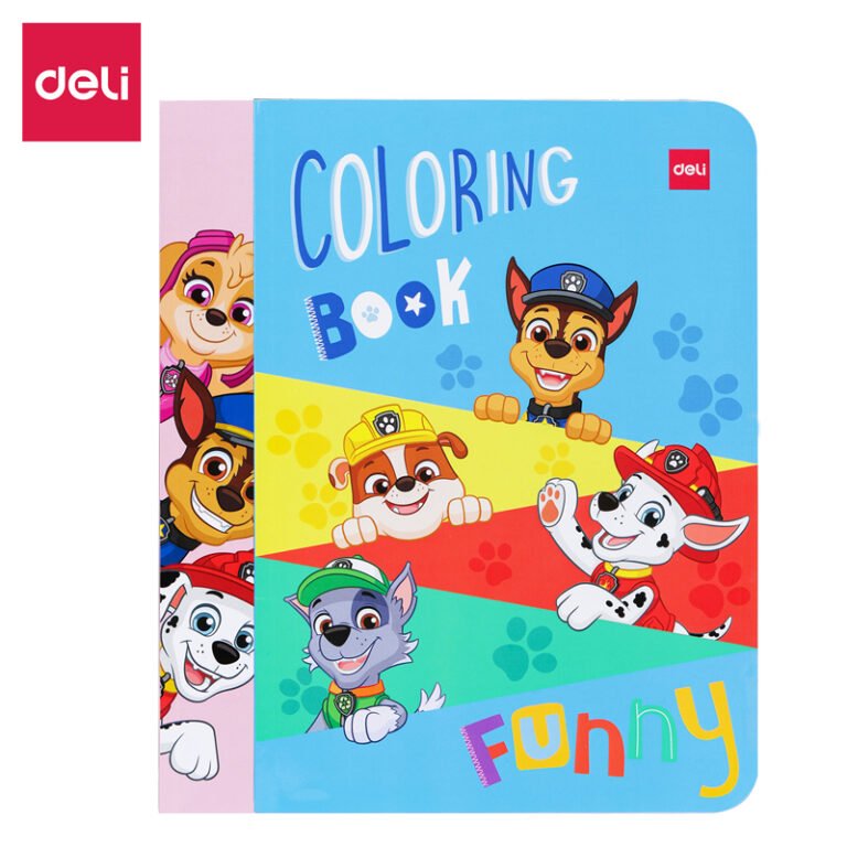 Deli Coloring Book A4 12 Sheets