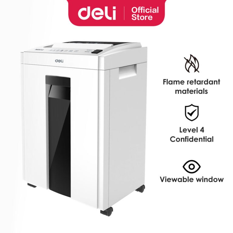 Deli Paper Shredder 23L 16 sheets White