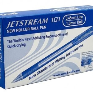 uni-ball UniBall Jetstream SX101 Roller Ball Pen Blue Ink, Pack of 12