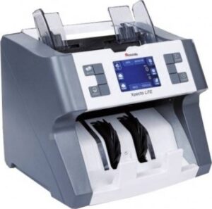 Cassida Xpecto LiTE, Single Mix Value Counter for AED Only, Hopper 600 Bills, Stacker 250 Bills, 3.2″ LCD Screen, CIS, UV, MG, IR Detection System, Fast & Accurate Counting And Sorting, | Xpecto LiTE