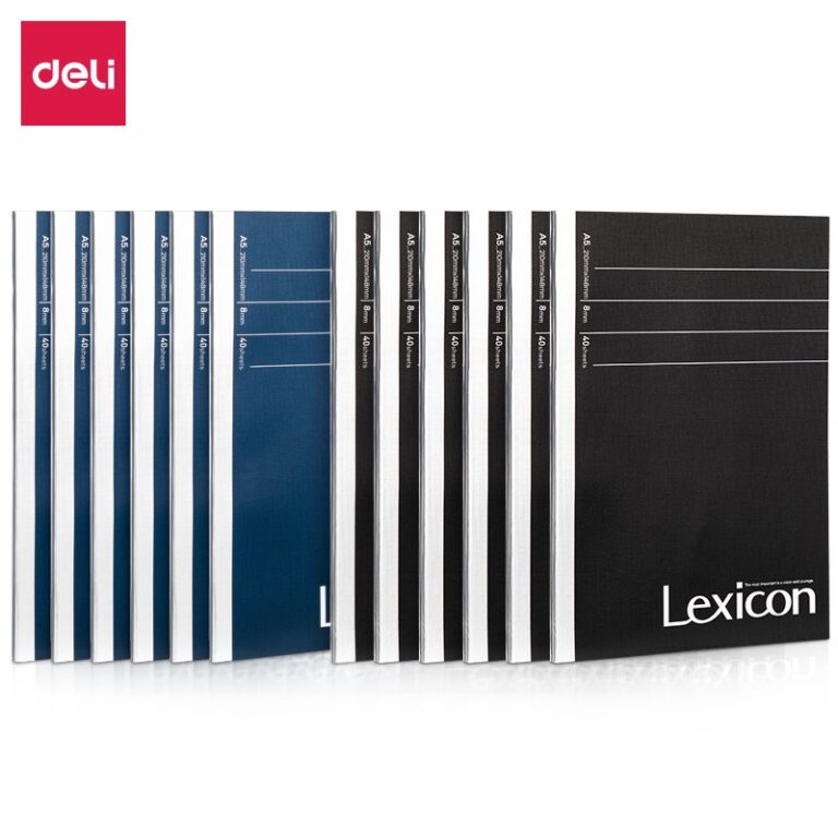 Deli Notebook 210x148mm 40 Sheet (A5)