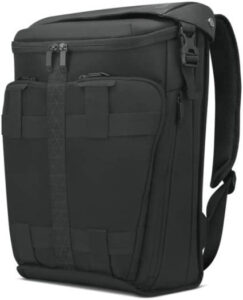 Lenovo Legion Active Gaming Backpack, 17″ Laptop Compartment, Extra-Durable & Water Resistant, Trolly Strap, Water Bottle Pocket, Made with Recycled Materials, Black | GX41C86982