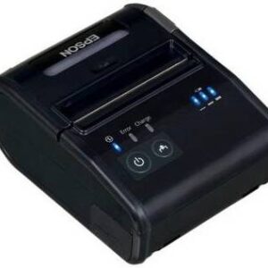 Epson TM-P80 Receipt Printer, Receipt, NFC, BT, PS, UK, 100mm/s Print Speed, 80mm Wide receipts, Auto Paper Reduction Function, Black | C31CD70652A0