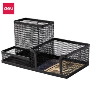 Deli Versatile Pen Stand (BK) (Pcs)