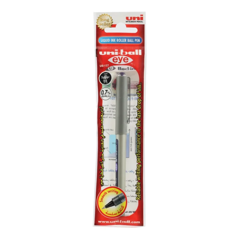 uni-ball UniBall Eye Fine Rollerball Pen 0.7 Mm Line UB157 Black Pack Of 1