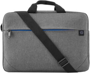 HP Prelude 15.6″ Topload Laptop Bag, 14.50 L Capacity, Handle Luggage Strap, Shoulder Strap Carrying, Zipper Closure, Grey | 1E7D7AA