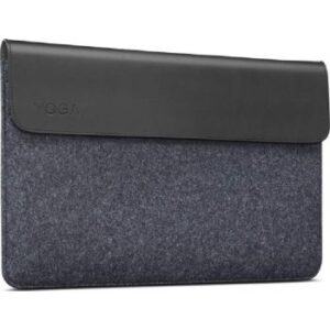 Lenovo Yoga 14” Sleeve, Lightweight, 35% Genuine Leather, 65% Wool Felt, Black | GX40X02932