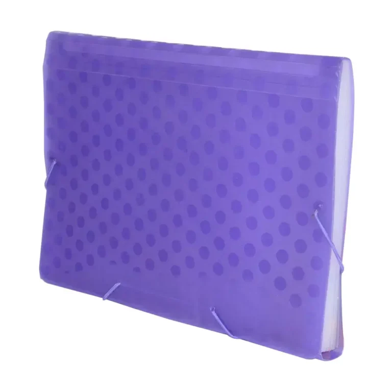 FIS FSPG1302PU Expanding Files, A4, 13 Pockets, Purple