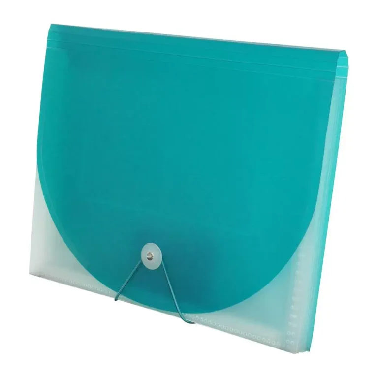 FIS FSPG1309GR Expanding Files With 7 Pockets and 6 Index Dividers, A4, Green