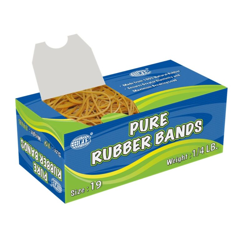 FIS FSRB19 Rubber Bands, Size 19, 1/4 lb