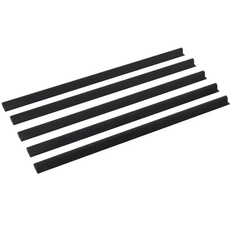 Durable DUPG2901-01 A4 Binding Bars, 6 mm, Black, Pack of 100
