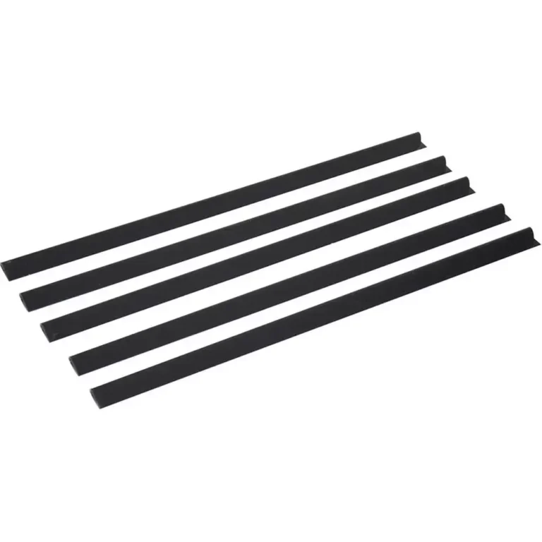 Durable DUPG2900-01 A4 Binding Bars, 3 mm, Black, Pack of 100