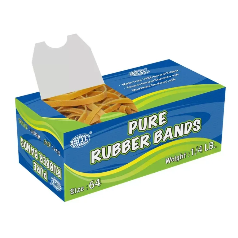 FIS FSRB64 Rubber Bands, Size 64, 1/4 lb