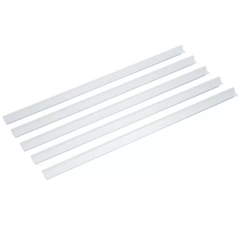 Durable DUPG2900-19 A4 Binding Bars, 3 mm, Transparent, Pack of 100