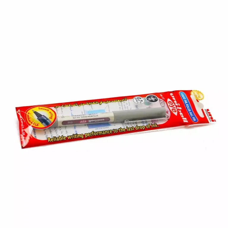 Uni-ball Eye Fine UB-157 0.7 mm Rollerball Pen, Red, 1 Pen