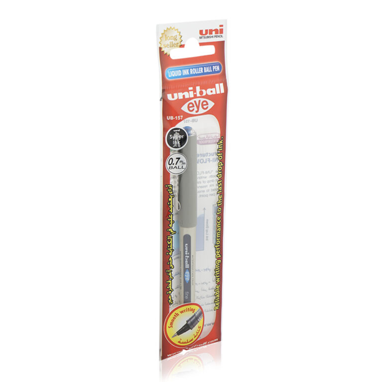 Uni-ball Eye Fine UB-157 0.7 mm Rollerball Pen, Blue, 1 Pen