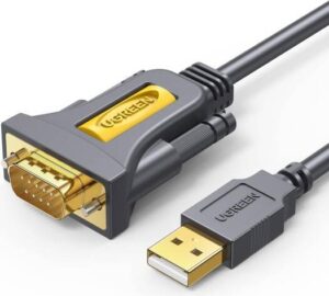 UGREEN CR104 USB to DB9 RS-232 Adapter Cable 3m | 20223