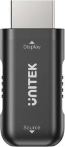 Unitek USB-C F to HDMI M Adapter, 4K@60Hz Maximum Resolution, HDCP & Dynamic HDR Support, Uni-Directional Transmissio, Plug-And-Play, ABS Housing Material, Black | V1187ABK01