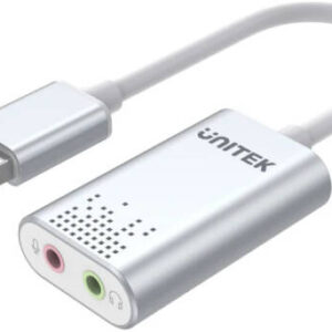 Unitek USB 2.0 External Sound Card Adapter for Stereo Audio | Y-247A