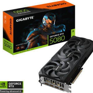 GIGABYTE GeForce RTX 5080 WINDFORCE OC SFF Graphics Card | GV-N5080WF3OC-16GD