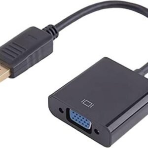 U/B Dp To VGA Male to Female Adapter, for DP Device Computer and Older Generation PC