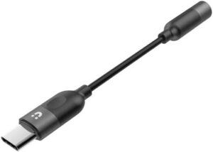 UNITEK USB-C to 3.5mm Headphone Jack Adapter, Hi-Fi DAC, 96kHz/24-Bit Stereo Audio, Works with USB-C Smartphones (Samsung Galaxy, Google Pixel, OnePlus), Tablets, And Laptops, Black | M1204A