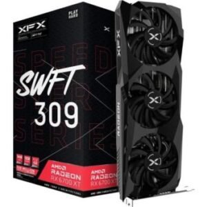 XFX Speedster SWFT309 AMD Radeon RX 6700 XT CORE Gaming Graphics Card with 12GB GDDR6 HDMI 3xDP, AMD RDNA 2, Graphics Card | RX-67XTYJFDV
