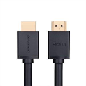 UGREEN HDMI to HDMI Cable with Ethernet, 4K Resolution Support, 10.2Gbps Data Transfer Rate, Gold-Plated Connectors, Rust-Resistance, 10 Meter Cable Length, Black | 10110