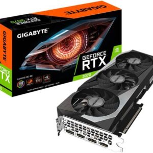 Gigabyte GeForce RTX 3070 Gaming OC 8G Graphics Card, 1‎815 MHz GeForce RTX™ 3070, 8GB GDDR6, 2‎56-bit, PCI-E 4.0 x 16 – Black | GV-N3070GAMING OC-8GD