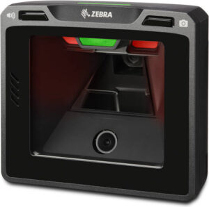 Zebra SP72-V On-Counter Vertical Scanner, 1D & 2D Scanner Type, 660 nm Wavelength, 1920 x 1200 pixels Sensor Resolution, IP52 Rated Protection, Black | SP7201-SV00004ZCWW