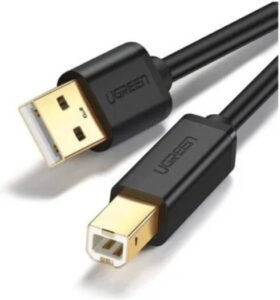 UGREEN USB 2.0 Printer Cable 2 Meter, Black | 20847