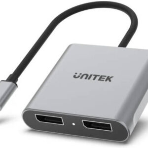 Unitek USB-C to Dual DisplayPort Adapter | V1404A