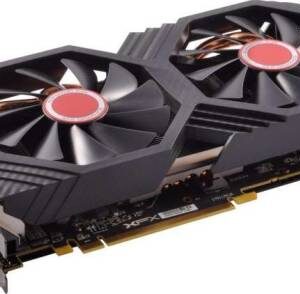 XFX AMD Radeon RX 580 1366Mhz 4GB GDDR5 256 Bit Dual Fan PCIe 3.0 (x16) GTS XXX OC Graphics Card | RX-580P4DFD6