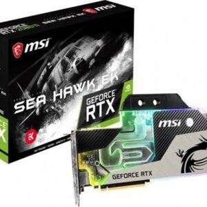MSI GeForce RTX 2080 Ti Sea Hawk EK X 11GB GDDR6 352-Bit, 14Gbp/s, 1755MHz DP/HDMI/USB-C NVIDIA Graphics Card | 912-V371-031