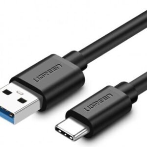 UGREEN USB 3.0 Type A Male To USB Type-C Male Cable, 1M, 5Gbps Transfer Speed, Up To 3 Amps Of Power Output, Black | 20882