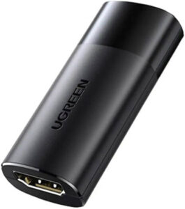 Ugreen CM429 Female To Female HDMI Adapter For Extension With Chipset, Signal Booster Extender, 1080P, 150ft Range, Durable Zinc Alloy, Plug and Play | 10943
