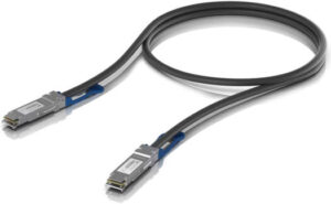Ubiquiti UACC-DAC-QSFP28 100Gbps QSFP28 Direct Attach Copper Cable, 40/100G Compatible, 0.5M | UACC-DAC-QSFP28-0.5M