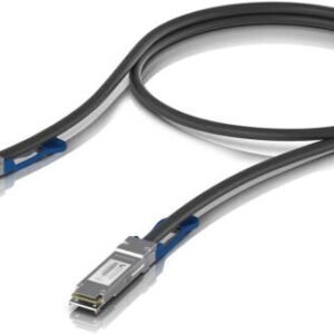 Ubiquiti UACC-DAC-QSFP28 100Gbps QSFP28 Direct Attach Copper Cable, 40/100G Compatible, 0.5M | UACC-DAC-QSFP28-0.5M