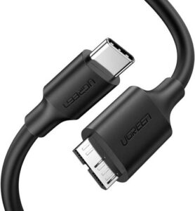UGREEN USB C Hard Drive Cable 1 Meter, Micro B To Type-C, Compatible With USB 3.0 External Portable SSD, HDD | 20103