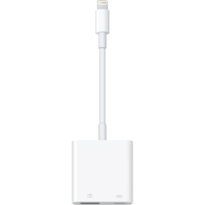 Apple Lightning to USB 3 Camera Adapter, For Data Transfer | MX5J3AM/A