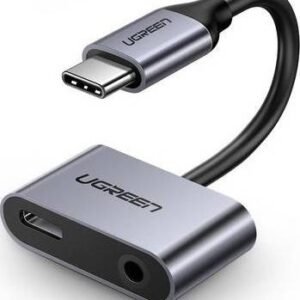 UGREEN USB C to 3.5mm Audio Adapter USB C Headphone Adapter Jack and Charger Type C to Aux Dongle