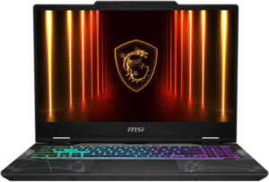MSI Cyborg 15 B2RWFKG Gaming Laptop, 15.6″ FHD 144Hz IPS Display, Intel Core 7 240H, 16GB RAM, 512GB SSD, GeForce 5060 8GB Graphics, English K/B, Win11Home, Gray | 9S7-15Q342-256