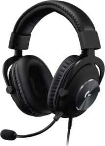 Logitech PRO X SE Wired Gaming Headset, Hybrid Mesh PRO-G 50mm Driver, Neodymium Magnet, Cardioid Pickup Pattern, Electret Condenser Type, Memory Foam Leatherette, Black | 981-001470