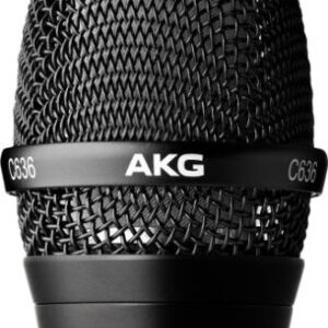 AKG C636 WL1 Master Reference Condenser Vocal Microphone Head – Black | 3439X00030