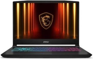MSI Katana 15 HX B14WEK Gaming Laptop, 15.6″ FHD IPS 144Hz Display, Intel Core i7-14650HX, 16GB RAM, 512GB SSD, GeForce RTX 5050 8GB GPU, English Keyboard, Win11, Black | 9S7-1587C1-679