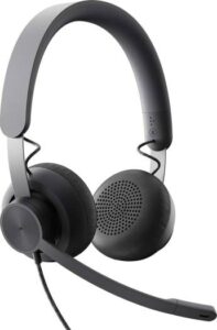 Logitech Zone Wired USB Headset features premium audio drivers and advanced noise-canceling mic technology | 981-000870